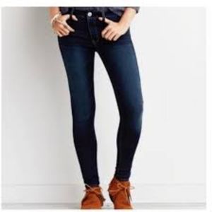 American Eagle Outfitters Dark Blue Jeggings